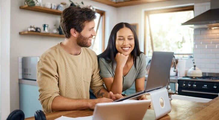 couple planning for retirement